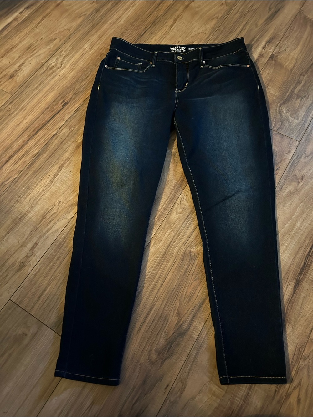 Signature by Levi Strauss Indigo Black Skinny Jeans